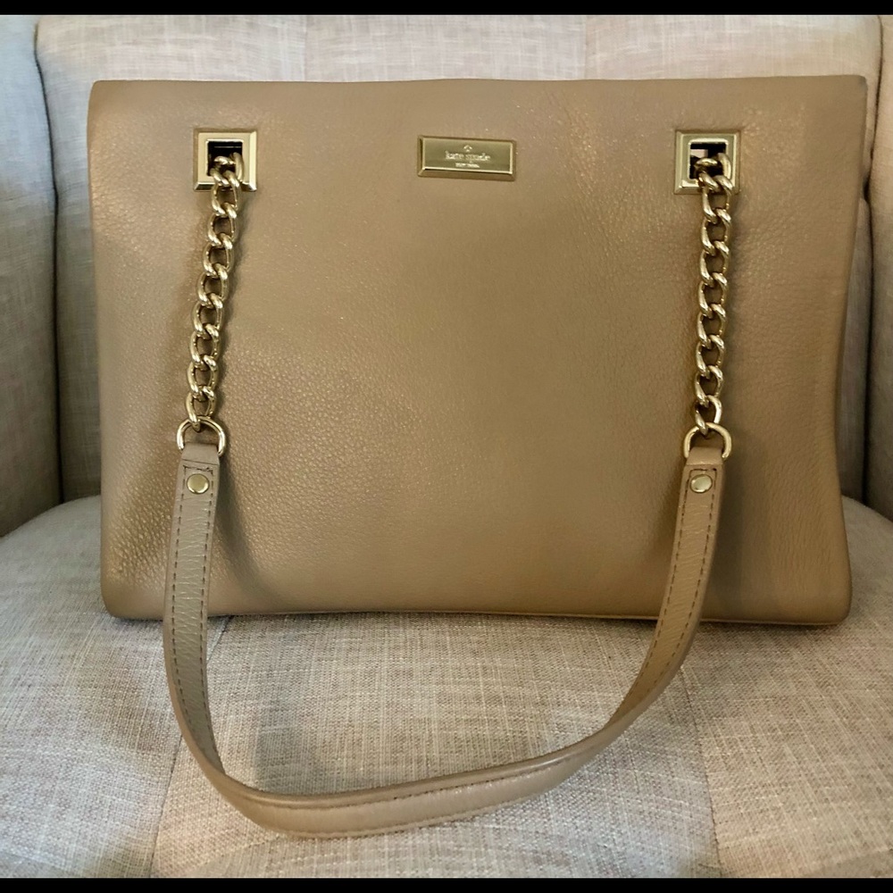 Kate Spade beige bag - LIKE NEW!!